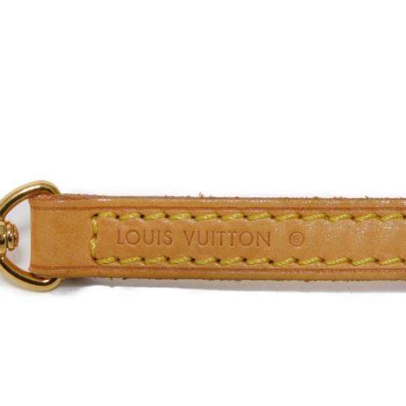 Louis Vuitton Shoulder Strap Bandouliere 120 Tanned Leather Width 1.2cm Long - Picture 3 of 12